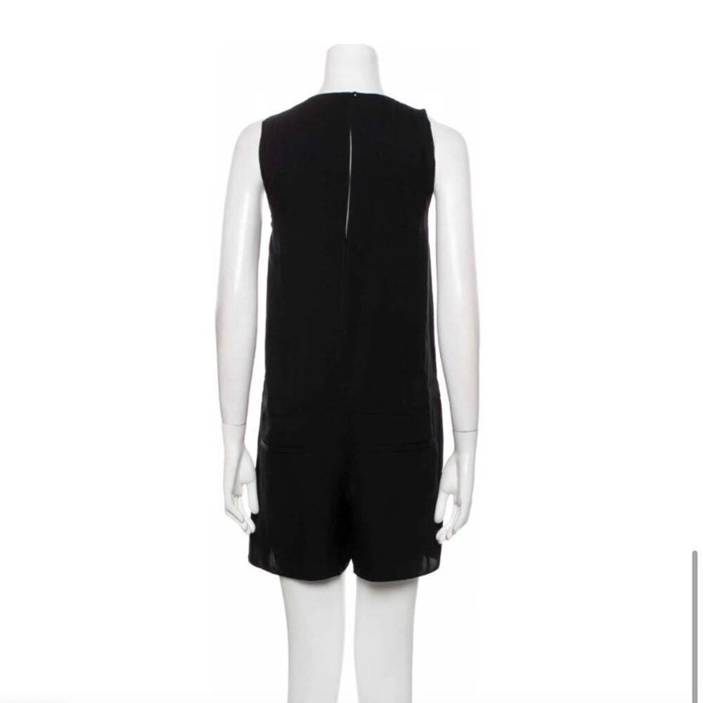 rag & bone black romper cross cross size small like new jumpsuit rag and bone - Picture 5 of 5